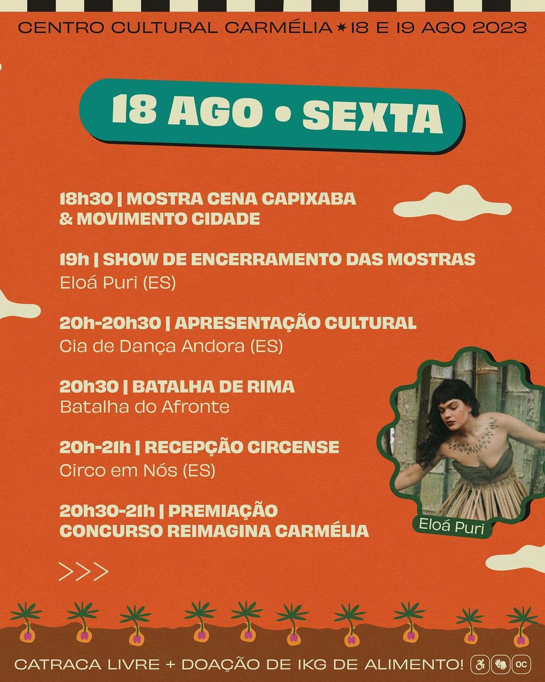 SECULT Festival Movimento Cidade promove 20 horas de programação