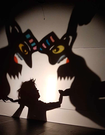 “Cadê Mafalda?!” é fruto de pesquisas em torno do teatro de sombras (Foto: Sheila Bressan)