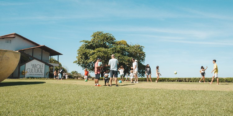 O Parque Cultural Casa do Governador ocupa uma área de 93 mil metros quadrados (Foto: Tayson Felix)