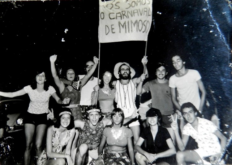 Desde a década de 1970, o carnaval é tradição na cidade (Foto: Acervo de Renato Pires Mofati)