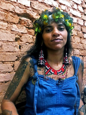 Karen Valentim Pataxó (Foto: Divulgação)