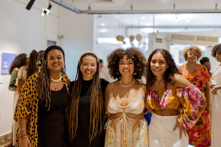 Luara Monteiro, Taynara Barreto, Thais Gobbo e Ana Luzes (Foto: Julia Gobbo)