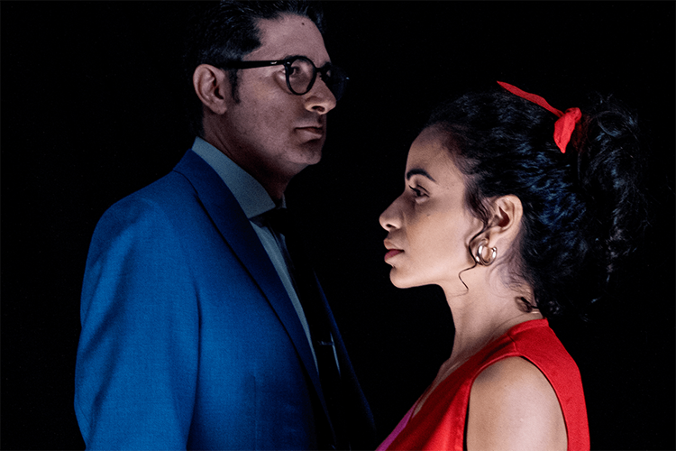 A peça “A sós”, do Grupo Teatral Caparaó, de Alegre, está entre as produções capixabas (Foto: Taynara Barreto)