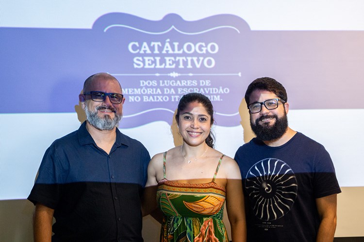 Genildo Coelho Hautequestt Filho, Laryssa Machado e Lucas Machado (Foto: Luan Volpato)