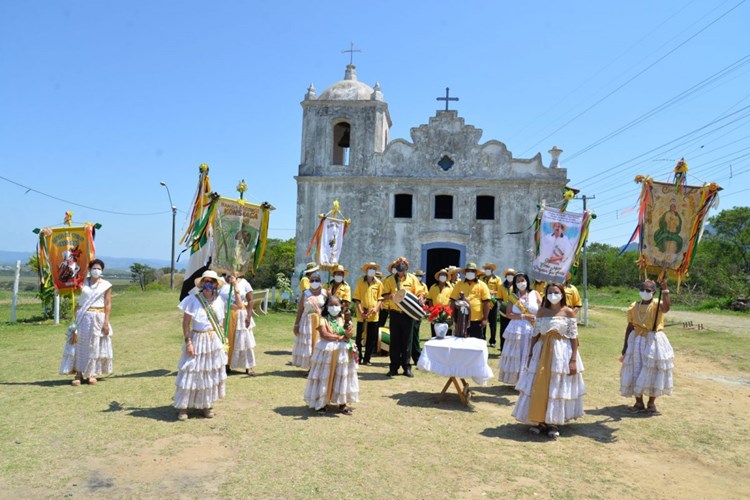Banda de Congo Konshaça, da Serra (Foto: Divulgação)
