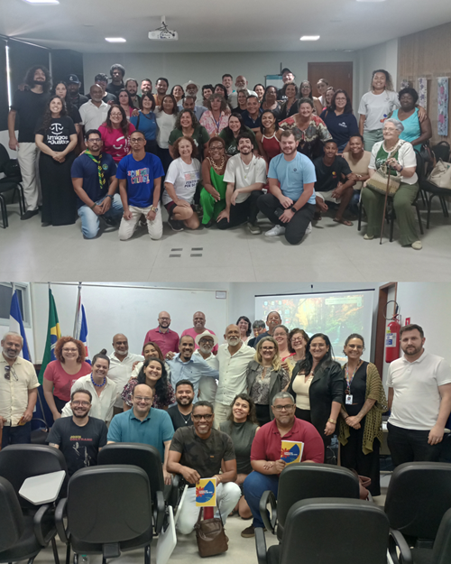 Encontro com pontos de cultura, em Ibiraçu, e com gestores culturais, em Aracruz.