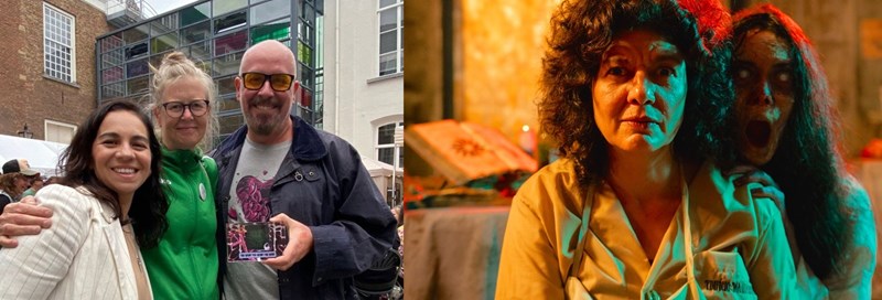 Rodrigo Aragão e Mayra Alarcón, da Fábulas Filmes, participaram da 20ª edição do BUT Film Festival, em Breda, na Holanda.