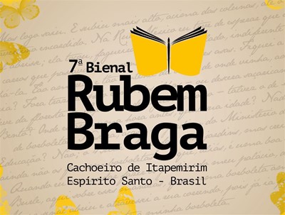 logo bienal rubem braga - VII Bienal Rubem Braga movimenta Cachoeiro