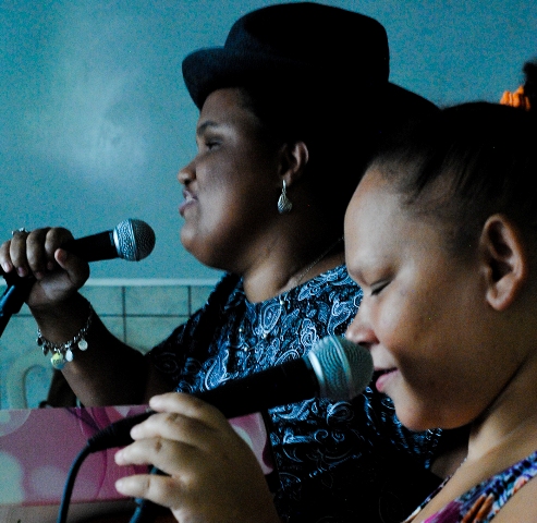 Janaína Reis e Fernanda Basílio em Quando Acordar a Cidade Foto Layla Santiago