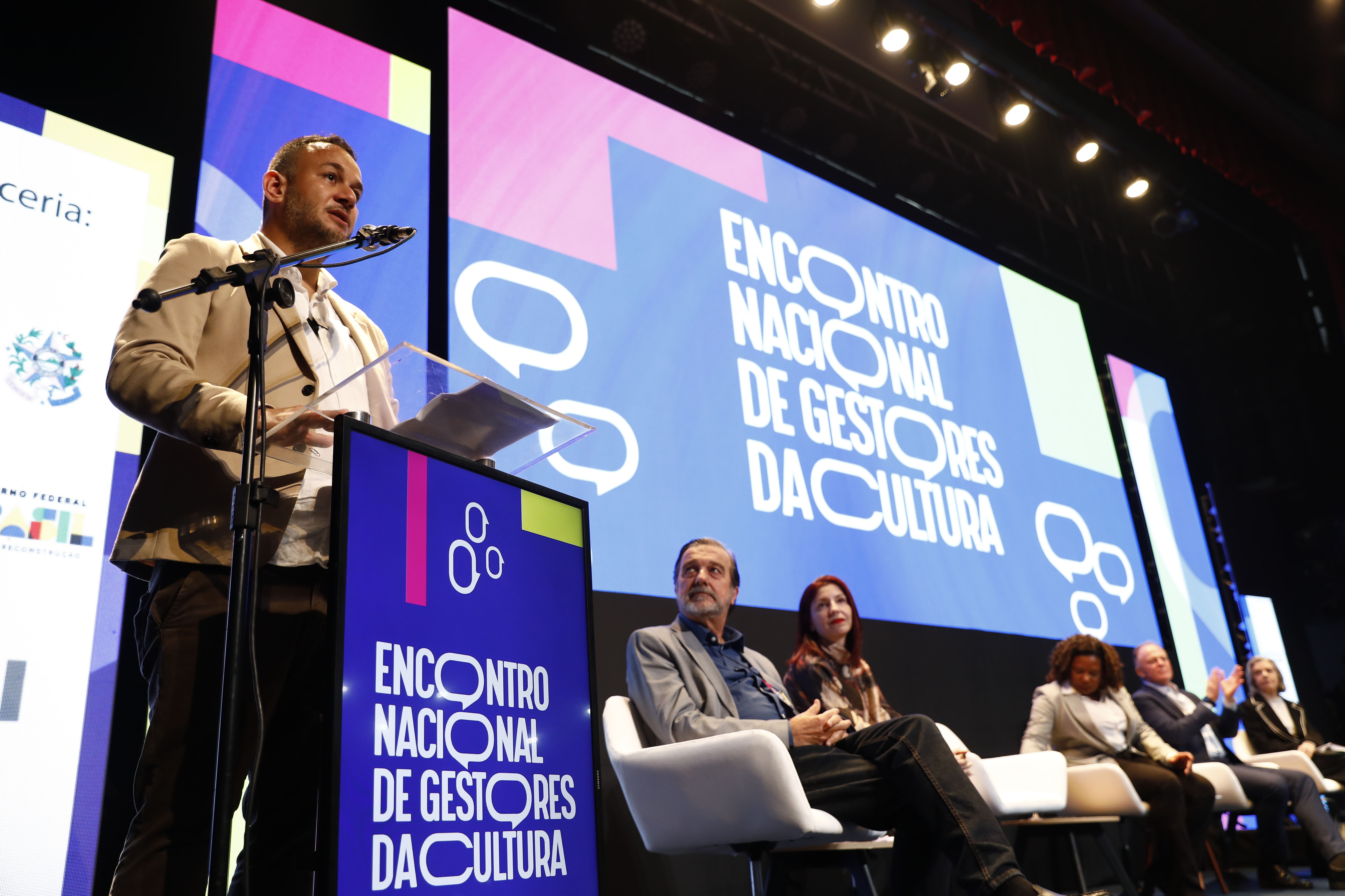 O secretário de Estado da Cultura, Fabricio Noronha (Foto: Thiago Coutinho)