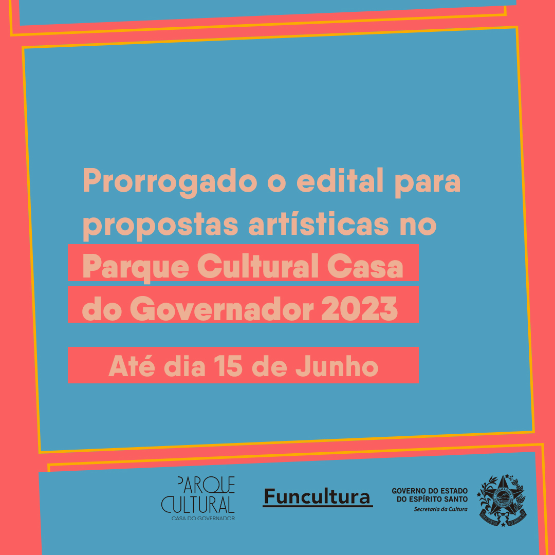 Prorrogação Edital do Parque Feed