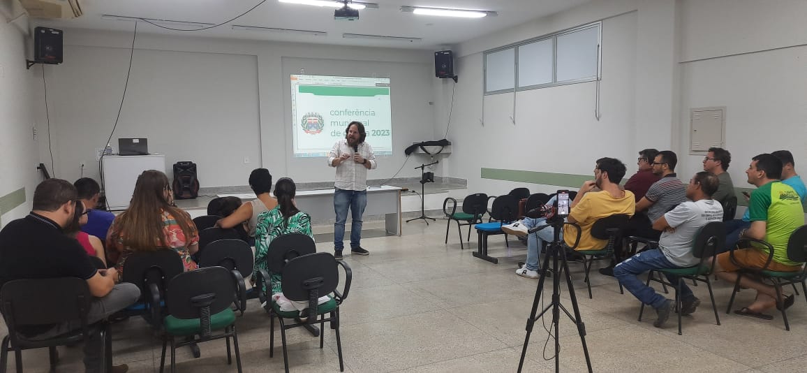 Encontro municipal de Marilândia, realizado em 4 e 5 de setembro