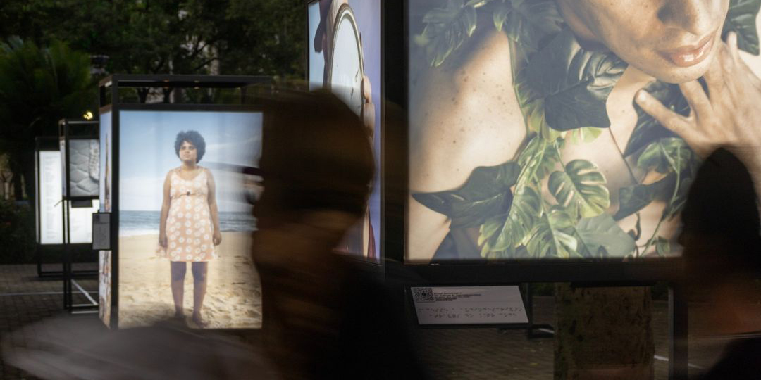 Exposição “Quando Fecho os Olhos Vejo Mais Perto”, da Escola de Fotógrafos Cegos (Foto: Divulgação)