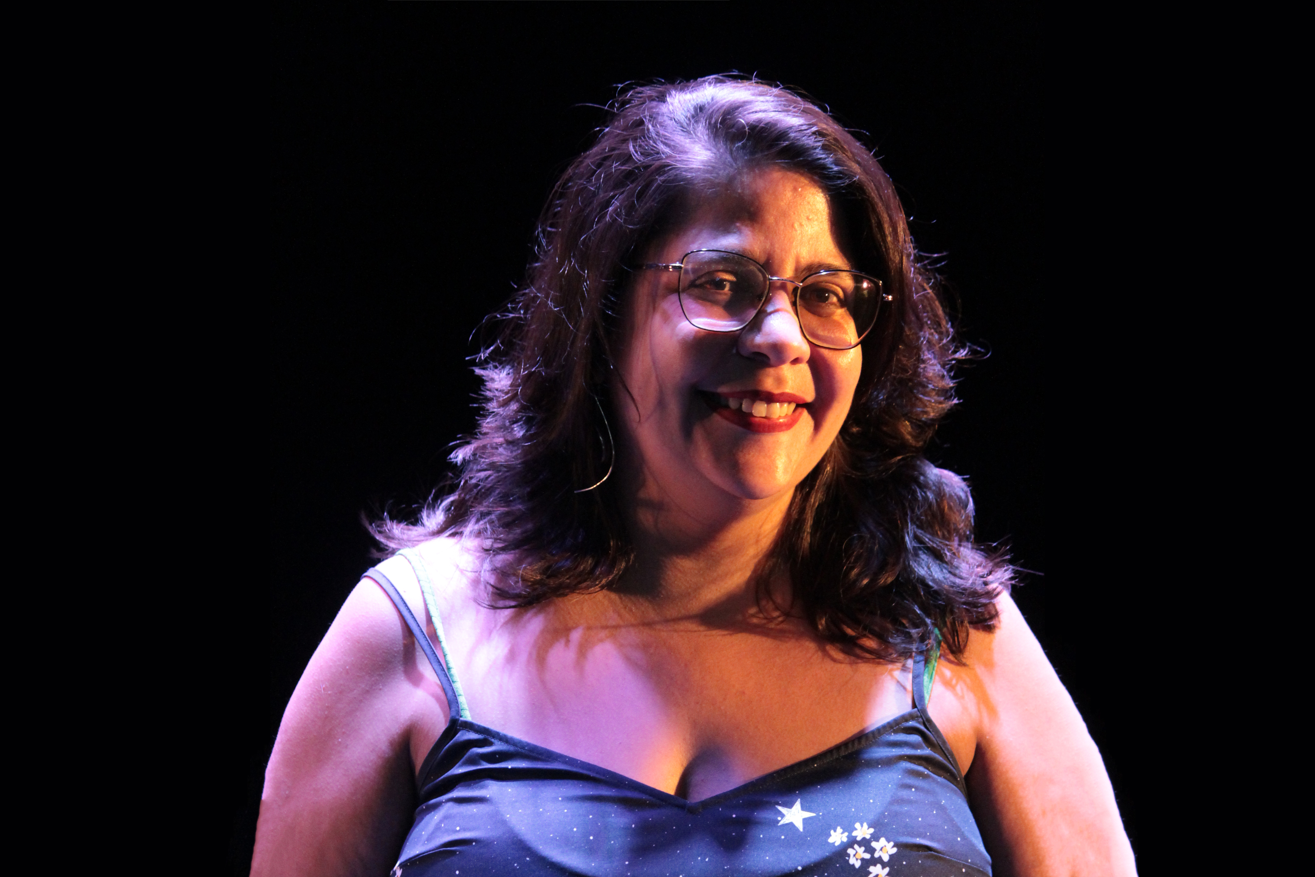 Dramaturga e diretora teatral, Nieve Matos integra o grupo Repertório Artes Cênicas (Foto: Marcelo Braga)
