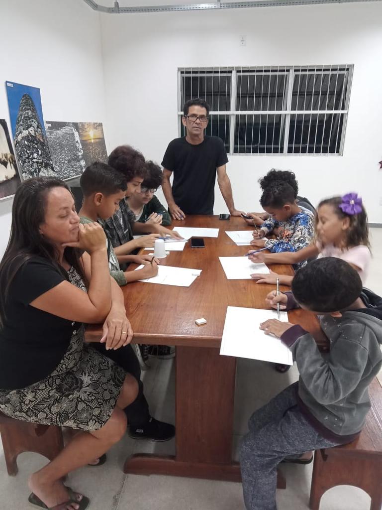 Oficina realizada em Anchieta (Foto: Divulgação)