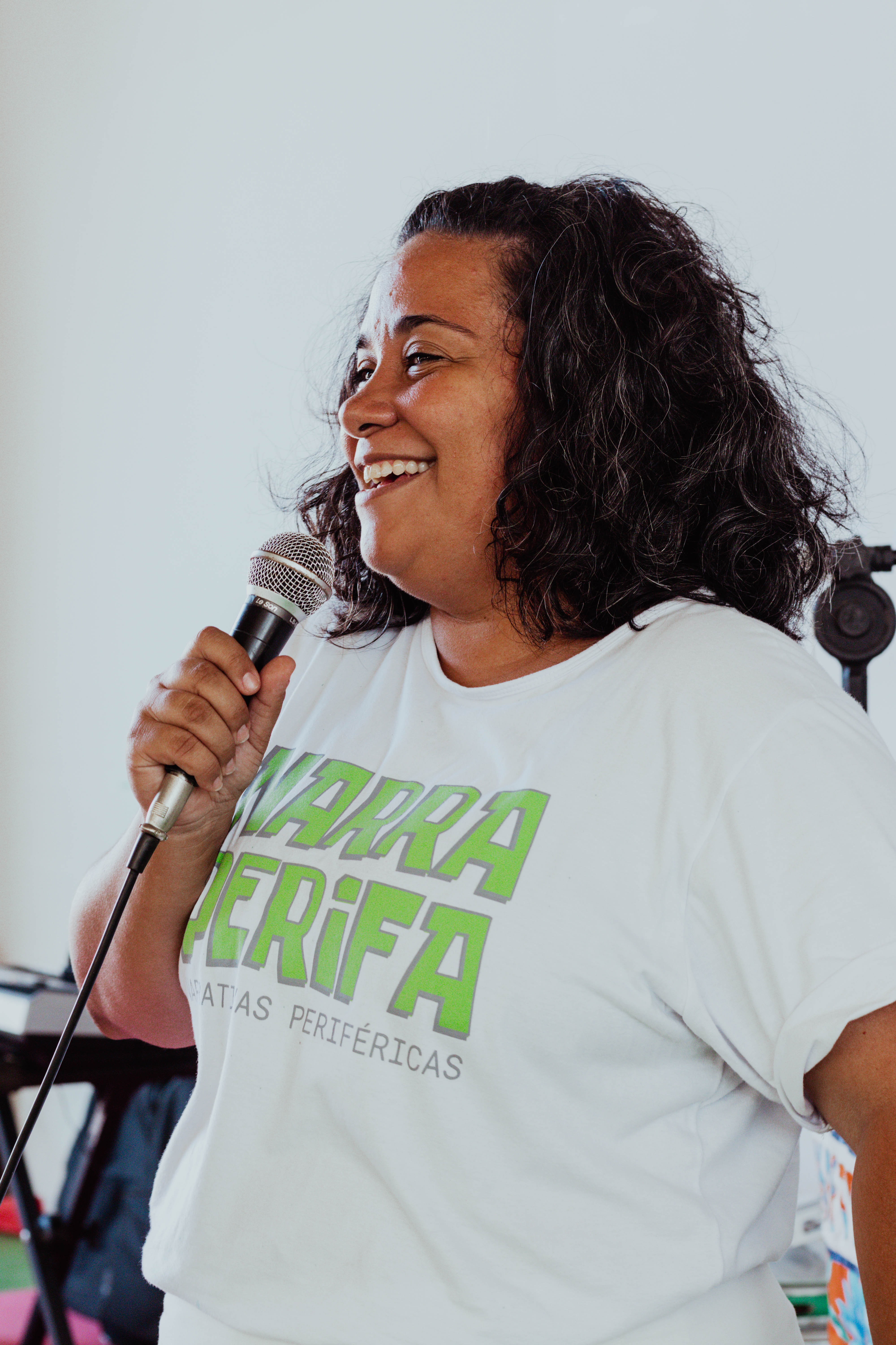 Karlili Trindade, coordenadora do Narrativas Periféricas (Foto: Ana Luzes)