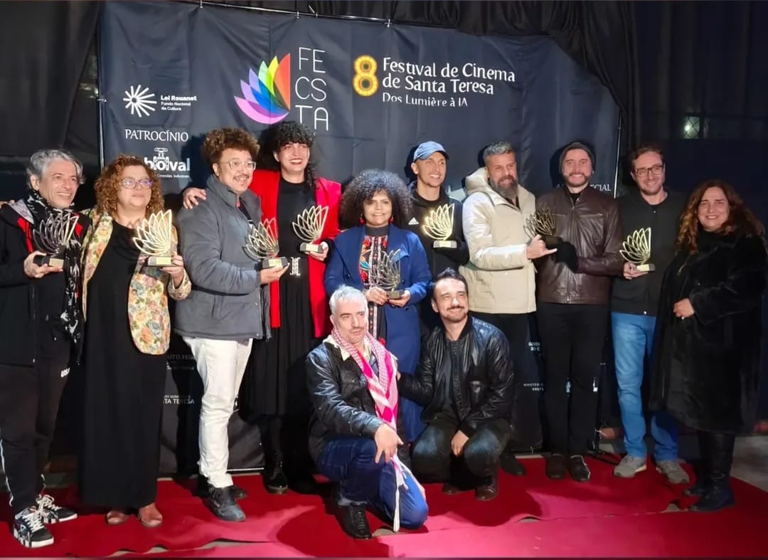 Premiação do filme Não volte mais no Festival de Cinema de Santa Teresa 01