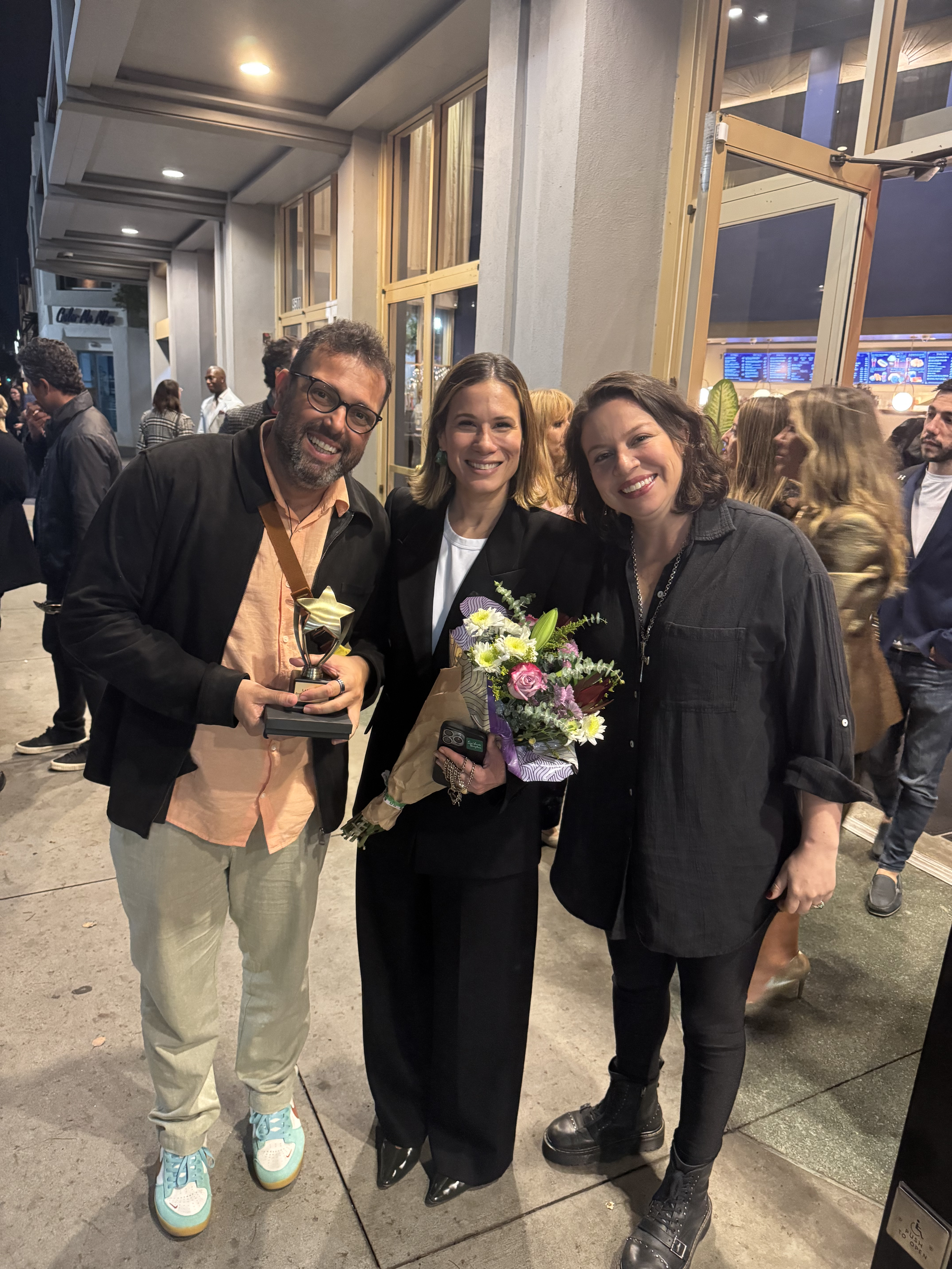 Renan e Fran com Marianna Brennad