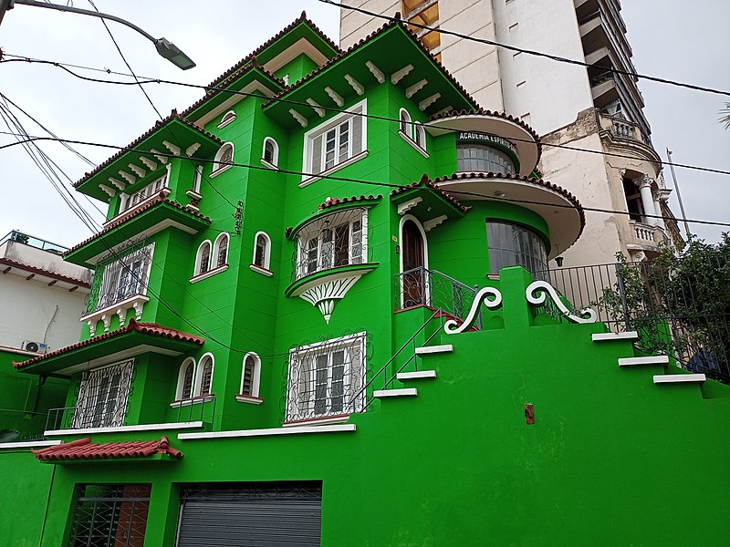 Sede da Academia Espirito-santense de Letras em Vitoria. Foto divulgacao