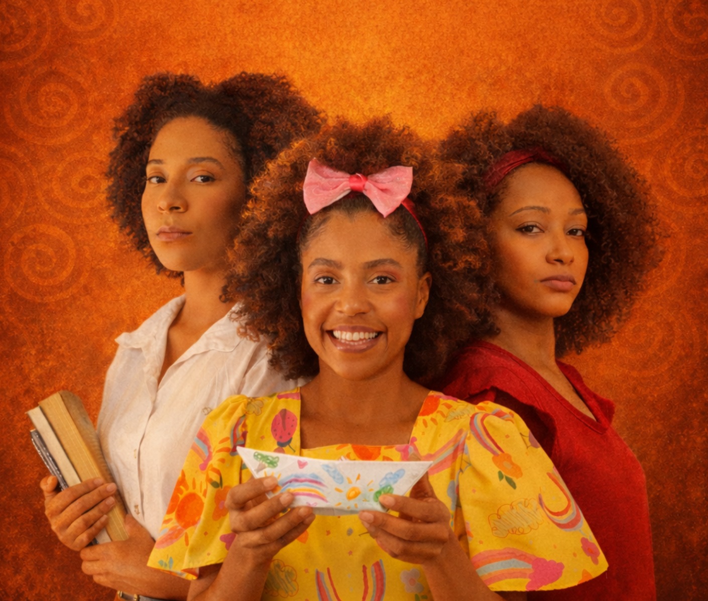 Três Vezes Maria com fundo