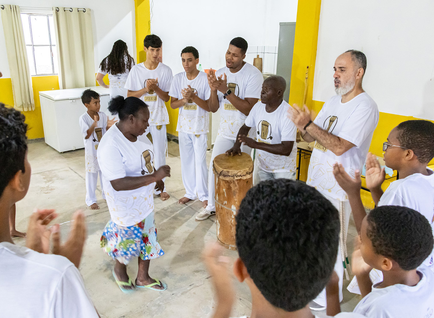 Projeto oficinas de formação de capoeiristas e caxambuzeiros - Foto Luan Volpato (6)