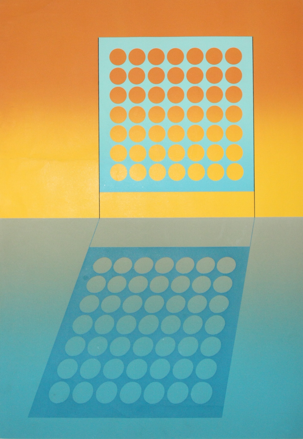 dionísio del santo - sombra projetada - serigrafia sobre papel - 82 x 61 - 5 cm - 1976 (2)
